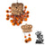Blown Pumpkin Earrings