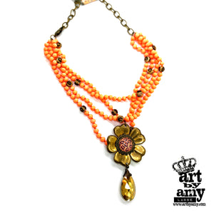 Neon Leopard Flower