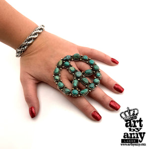 Turquoise Peace Ring