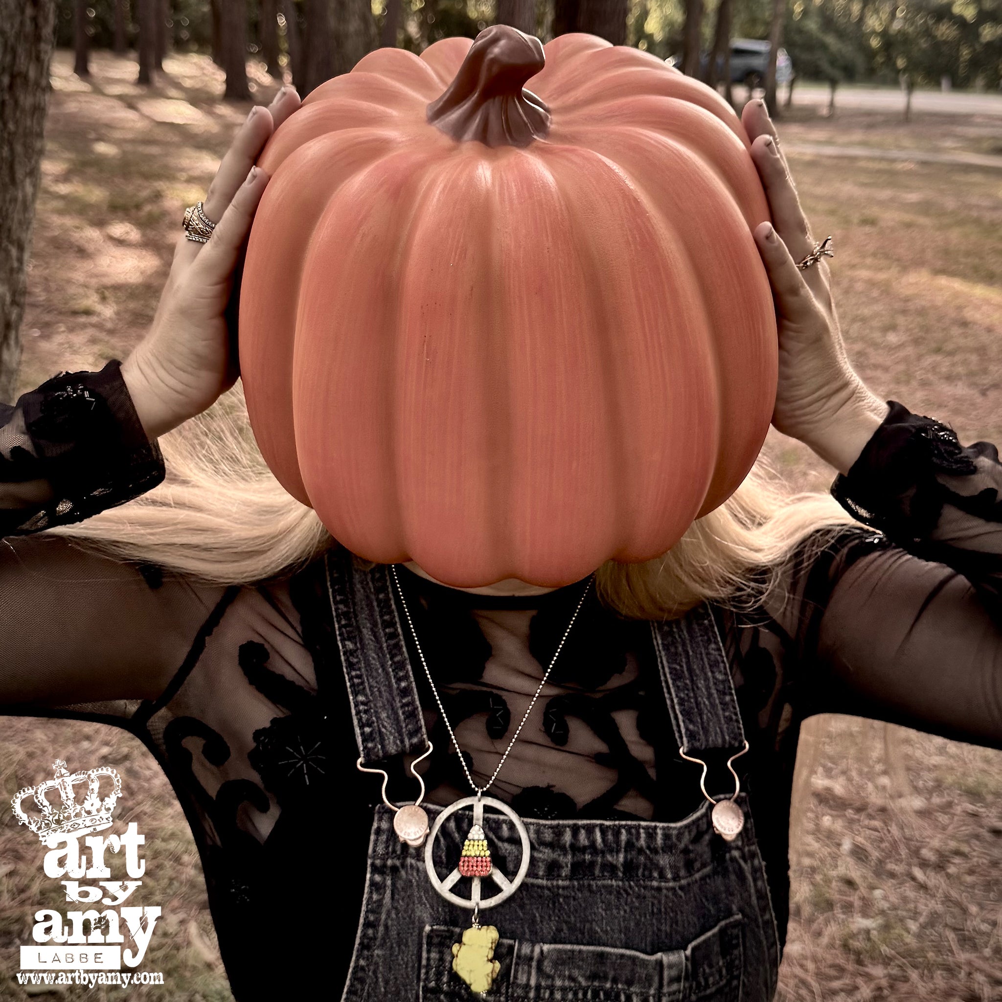 Candy Corn Field - Art by Amy Labbe