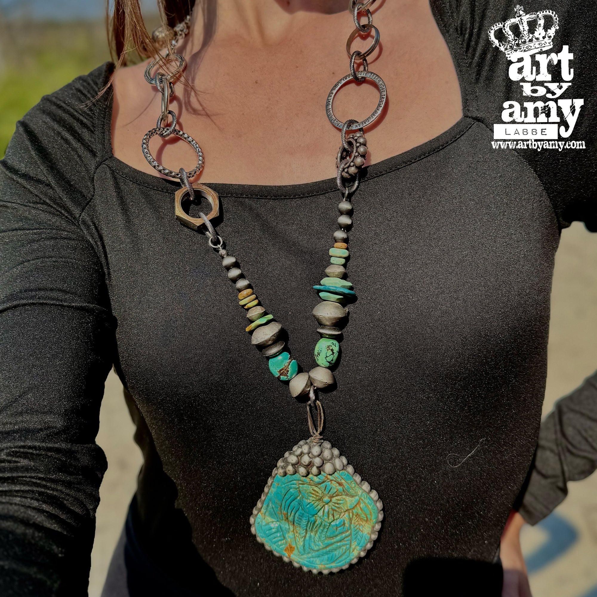 Tooled Turquoise