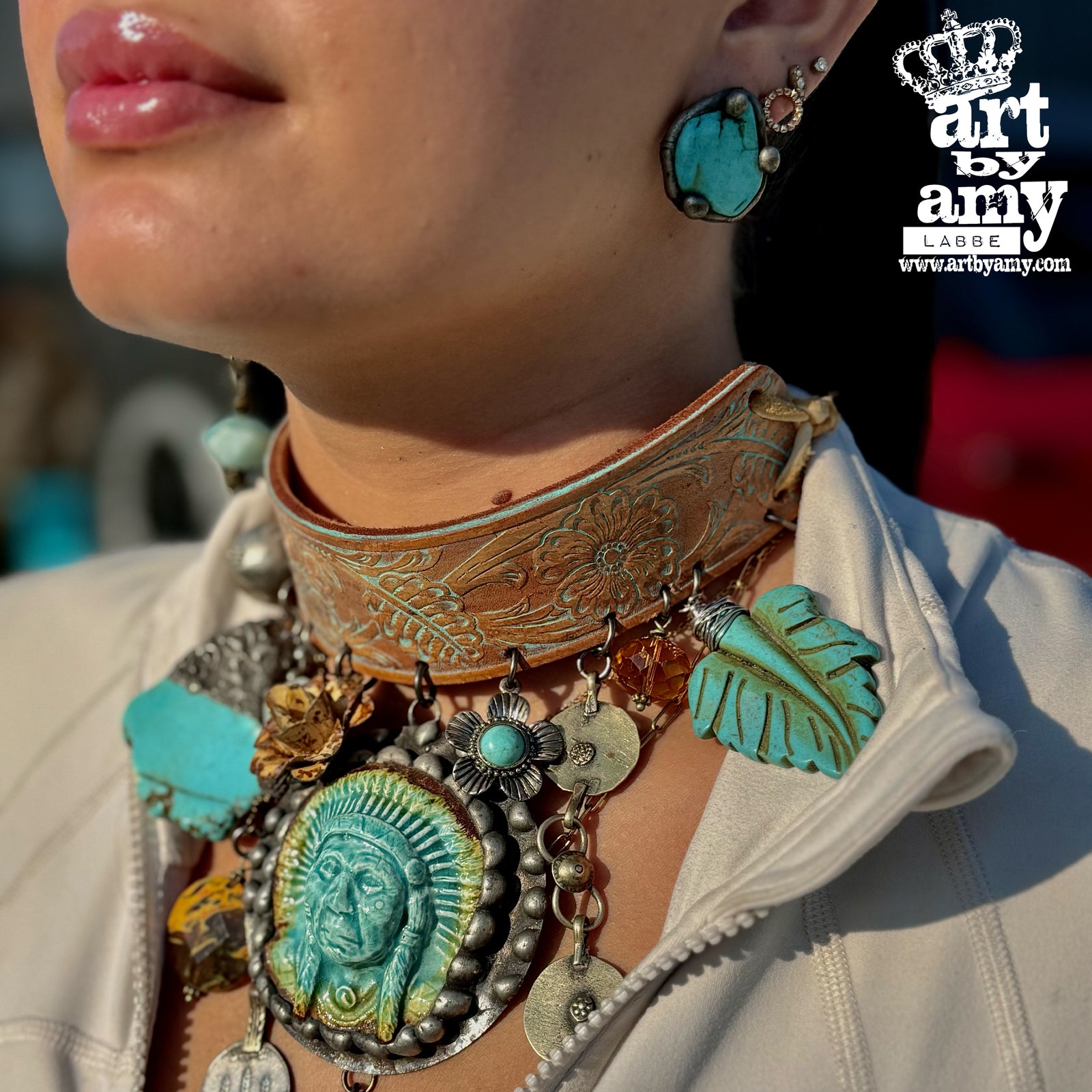 Turquoise Change Choker