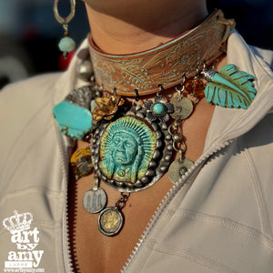 Turquoise Change Choker