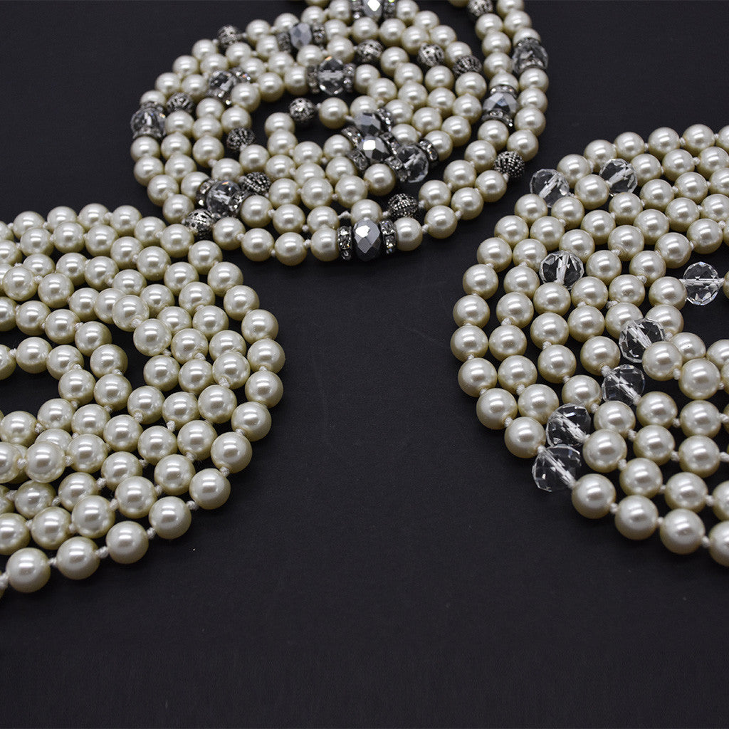 Long pearl strand on sale