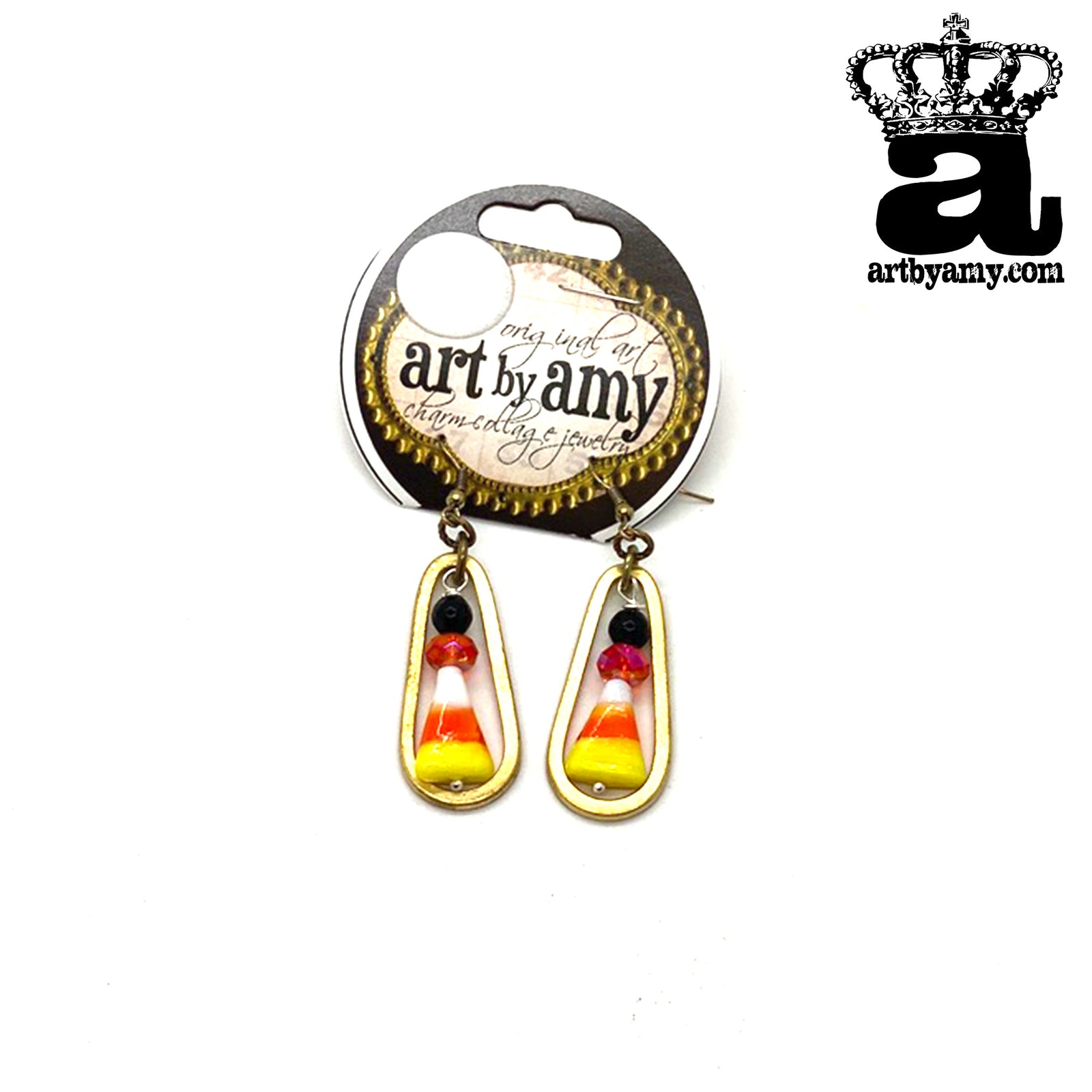 Halloween Dangly Spook Earrings