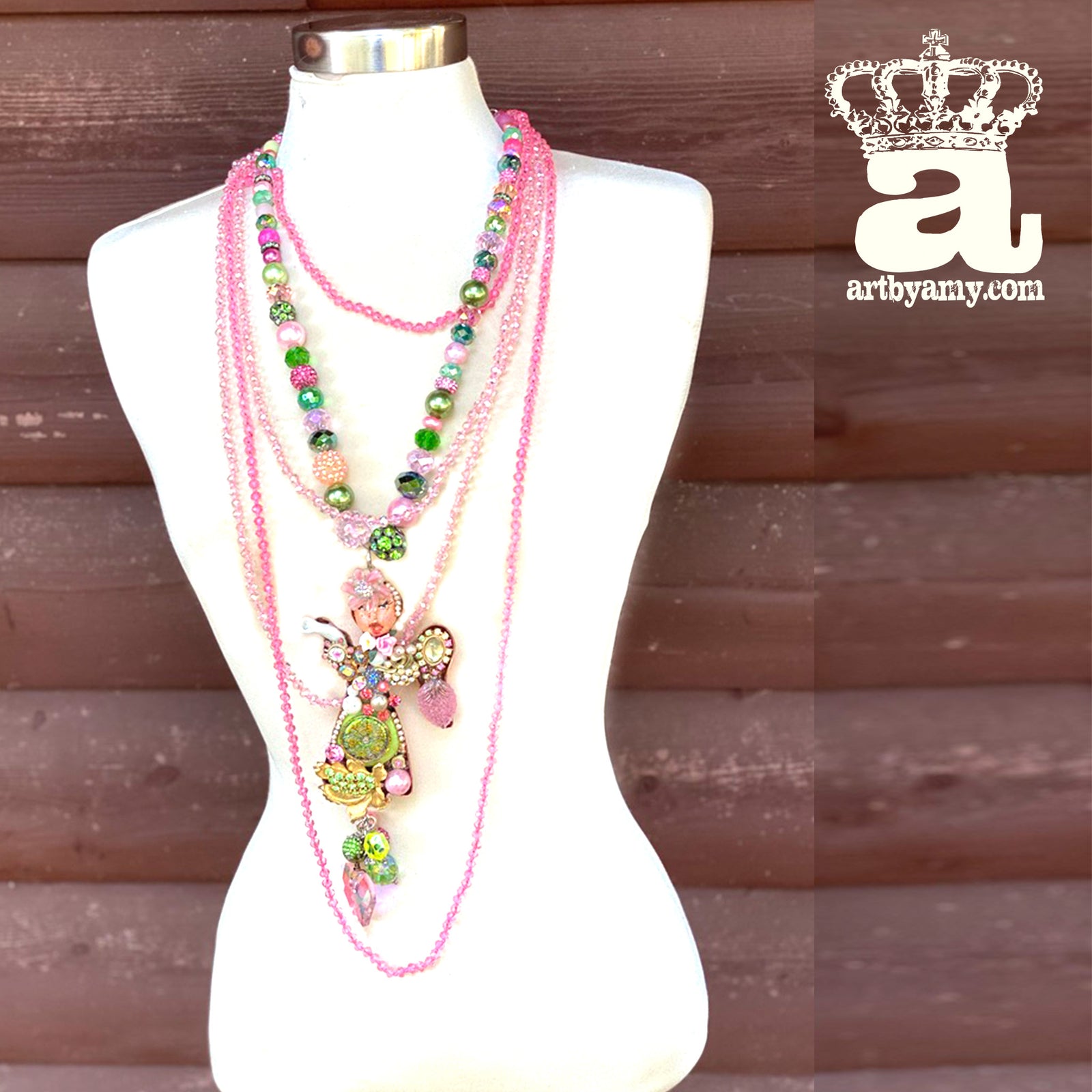 Fairy Pink Necklace