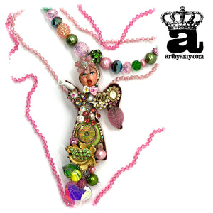 Fairy Pink Necklace