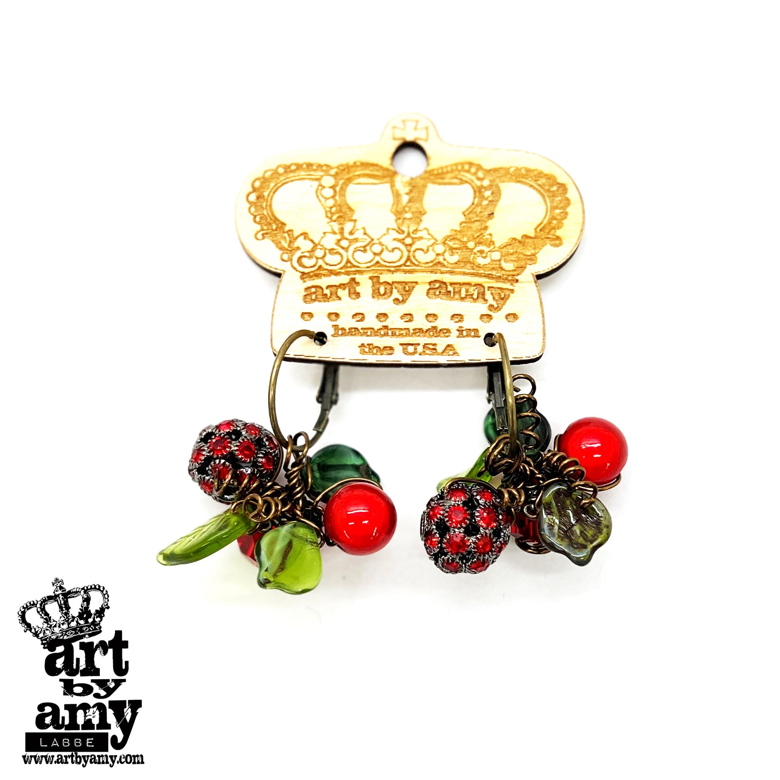 Holly Berry Earrings