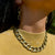 Stylz Gold Curb Chain