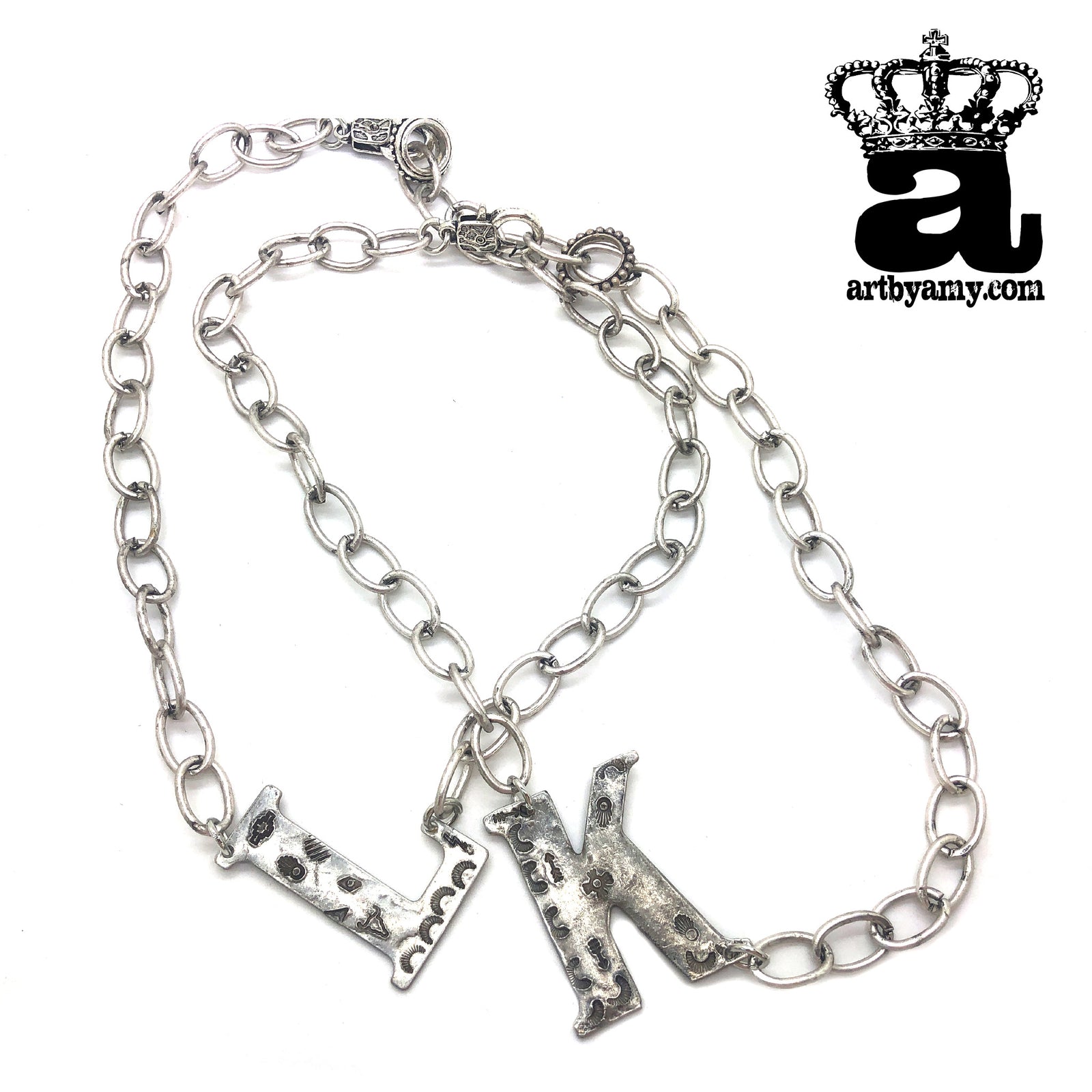 Navajo Initial Necklace