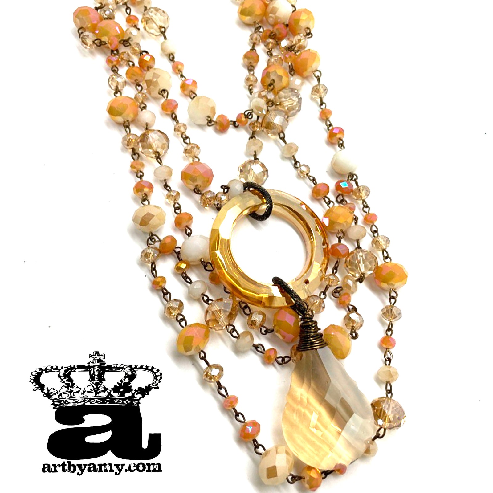 Orange Julius Necklace