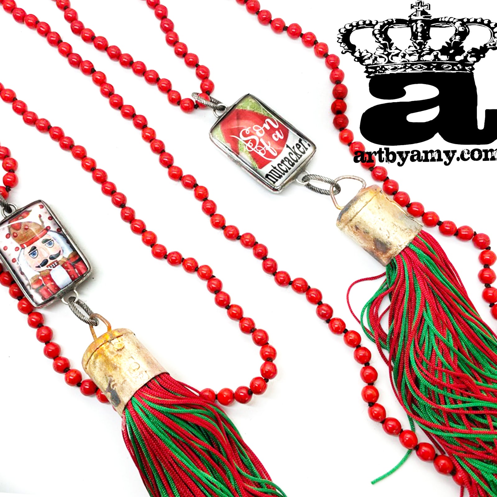 Son of A Nutcracker Red Tassel