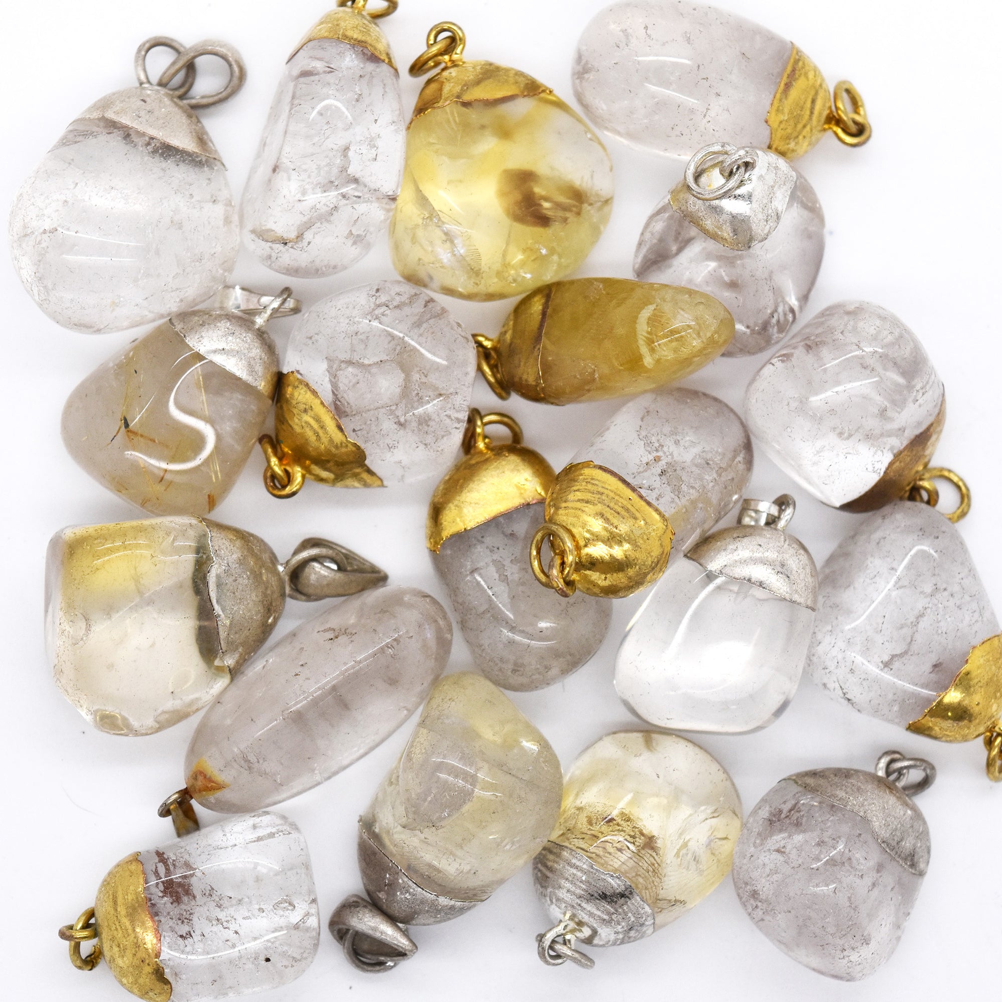 Tumbled Quartz Gemstone