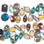 Natural Gemstone Metallized Pendants