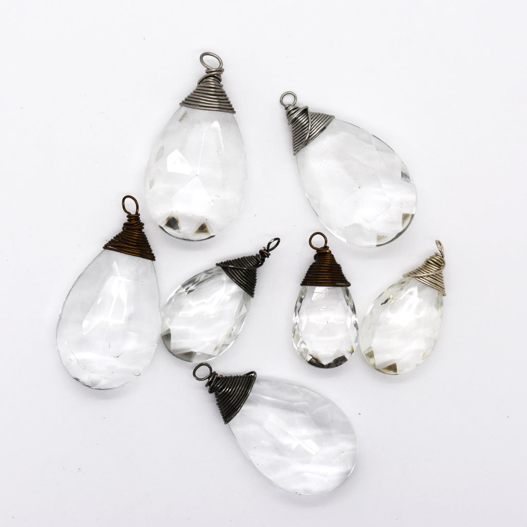 Wrapped Chandelier Crystal