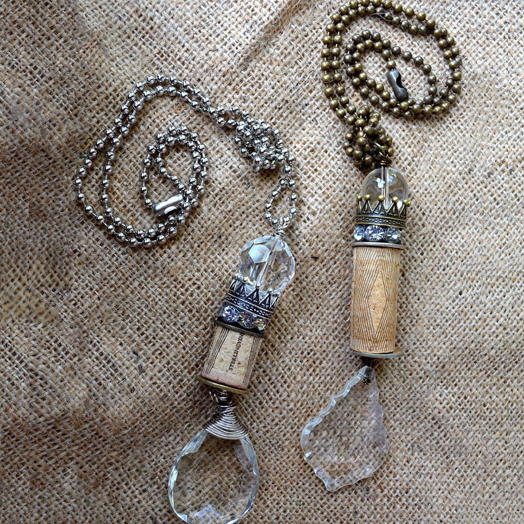 Wine Cork Necklace