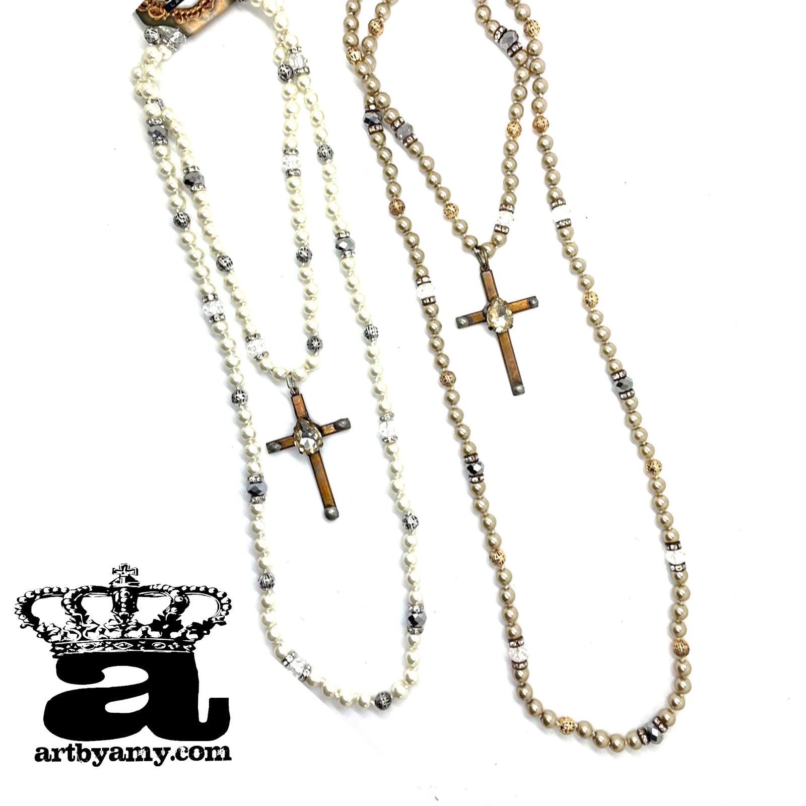 Church Cross Pearls