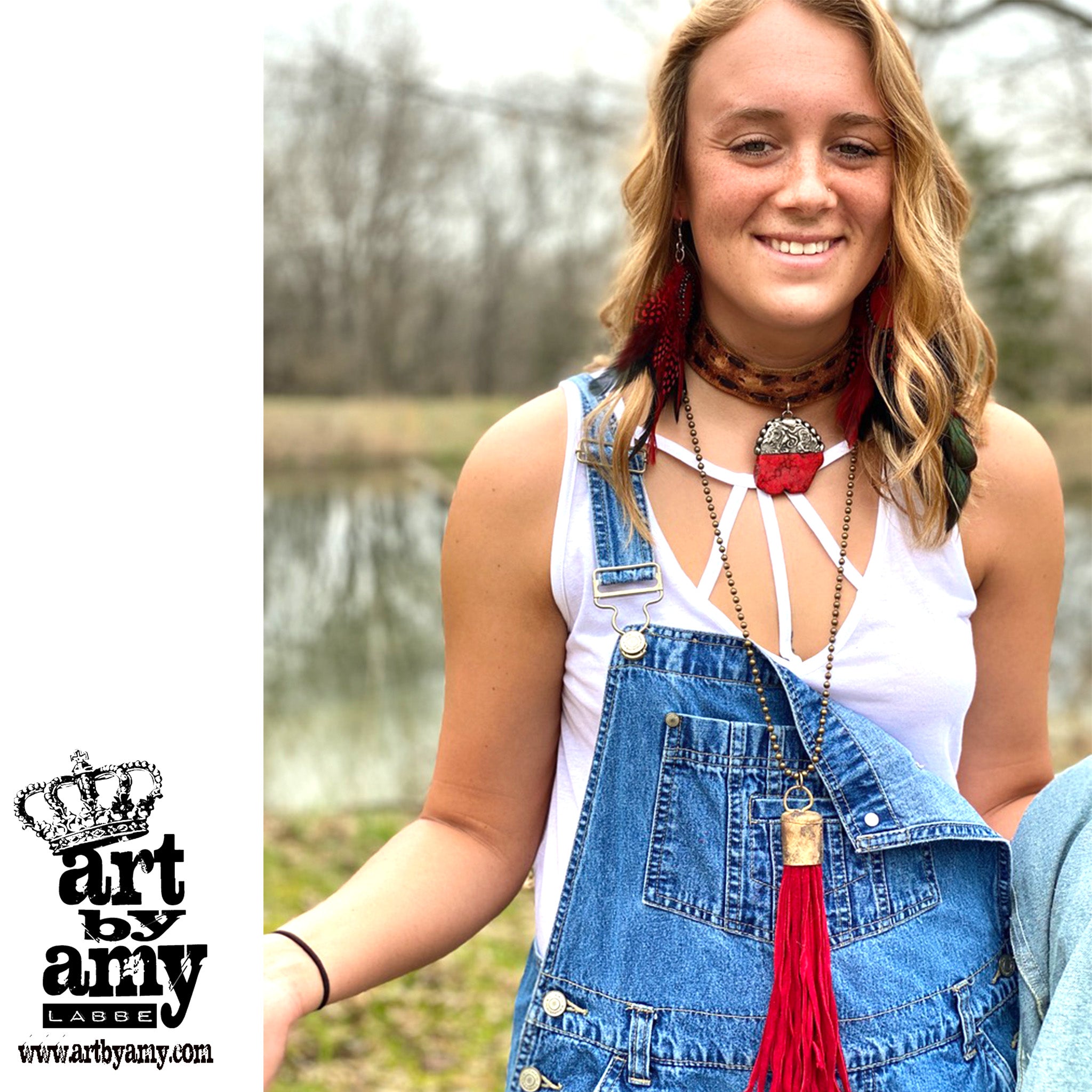 Calamity Jane Choker - Art by Amy Labbe