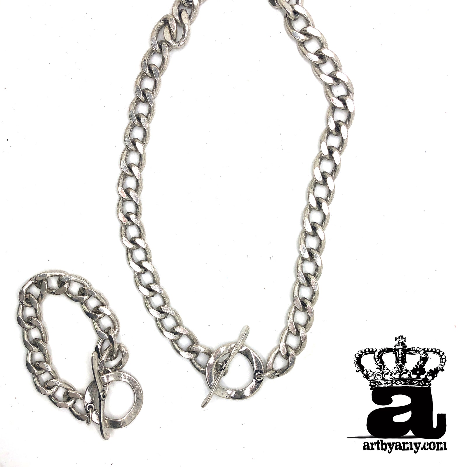 Flattened Curb Chain