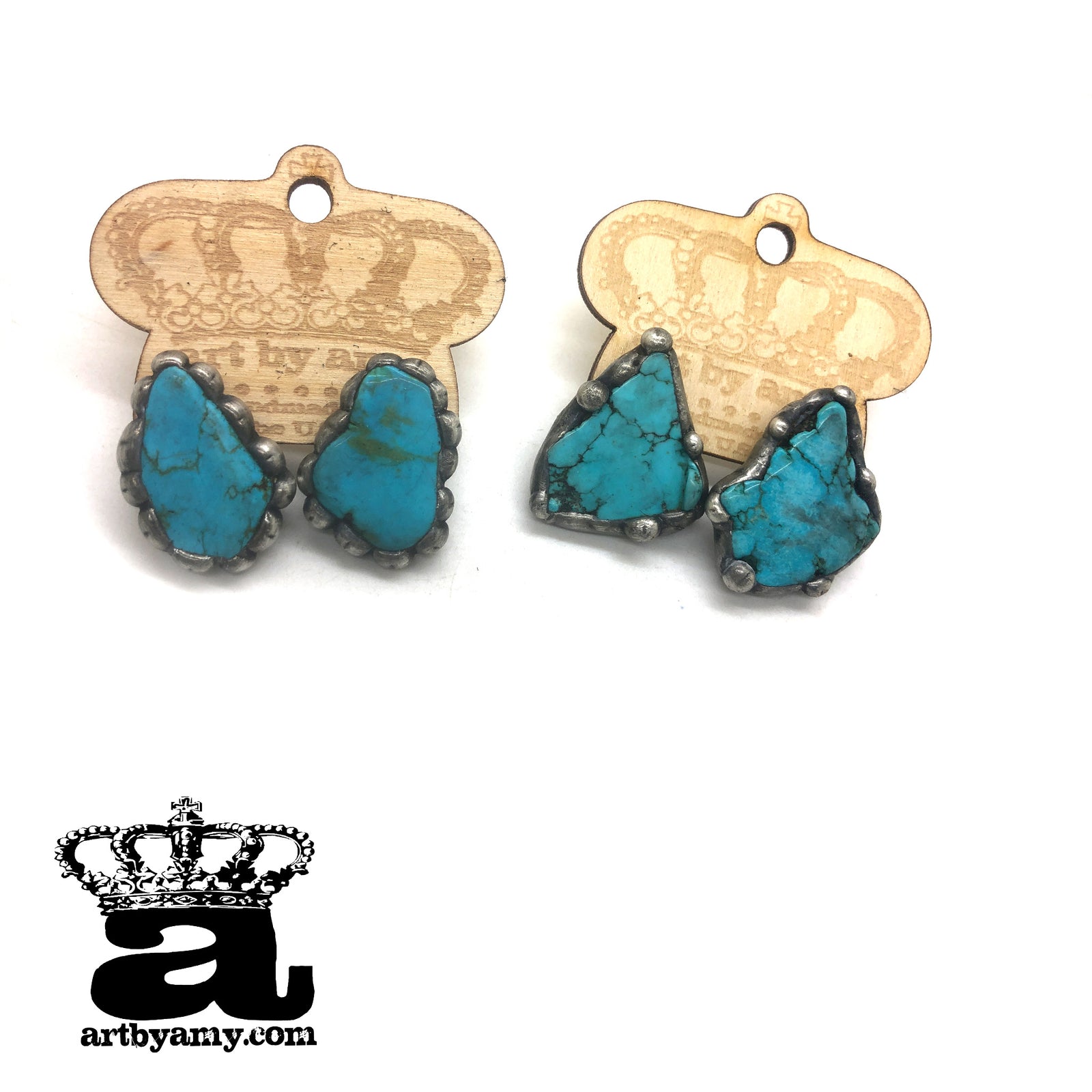 Turquoise Tequila Studs